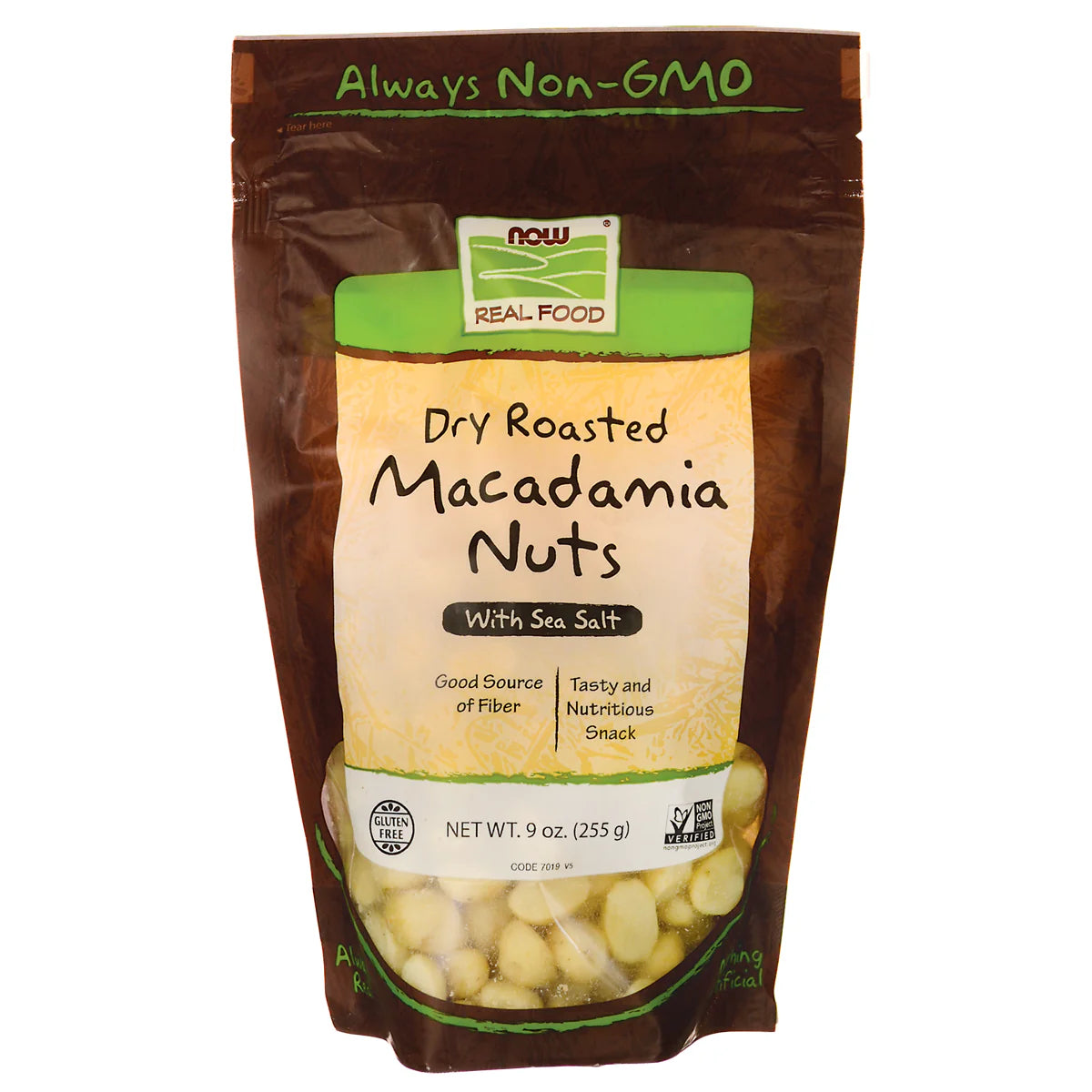 Dry Roasted Macadamia Nuts With Sea Salt