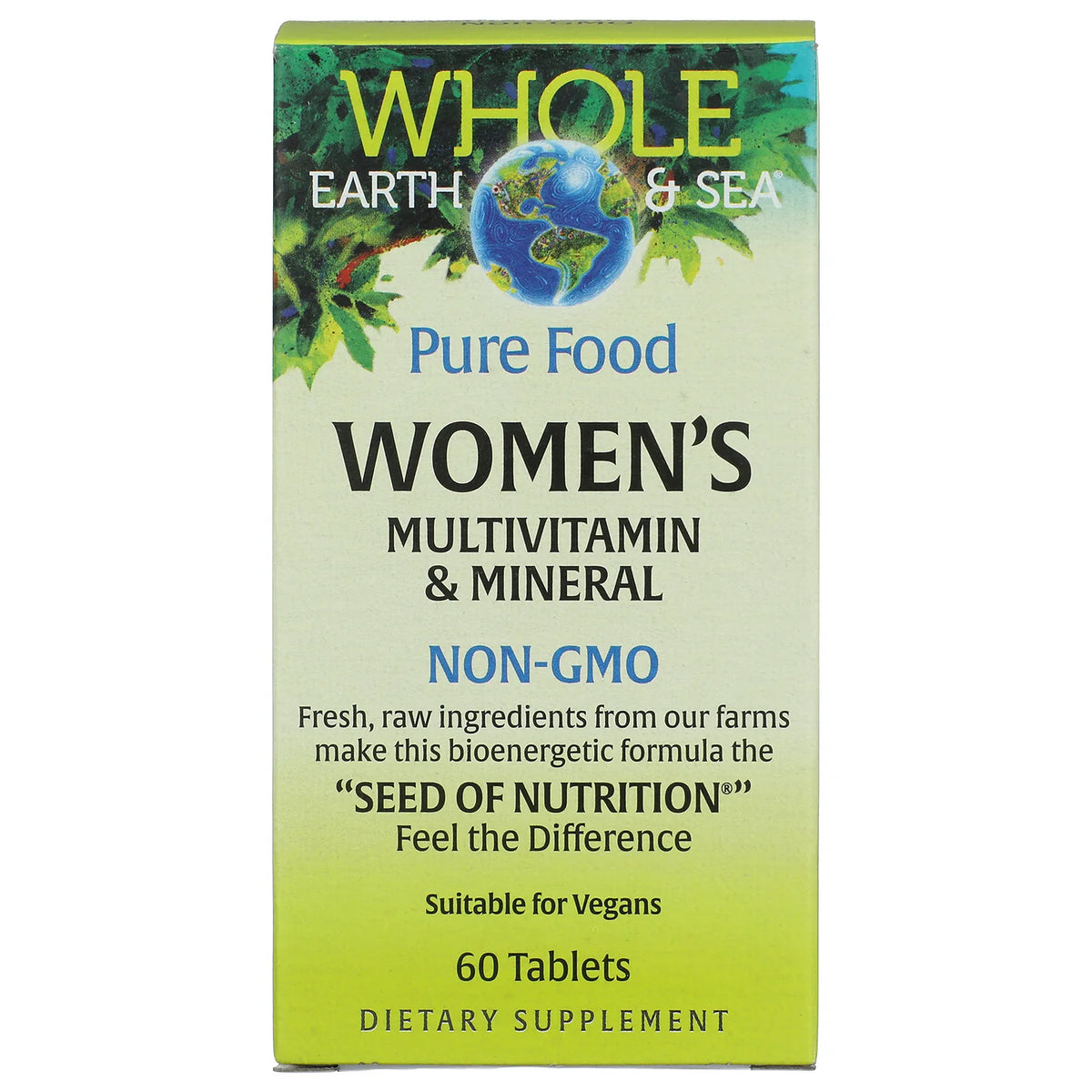 Whole Earth & Sea Pure Food Women's Multivitamin & Mineral