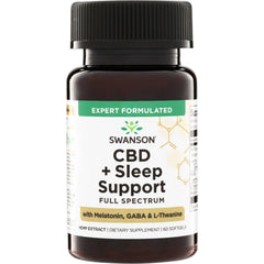 CBD + Sleep Support Full Spectrum w/ Melatonin, GABA & L-Theanine