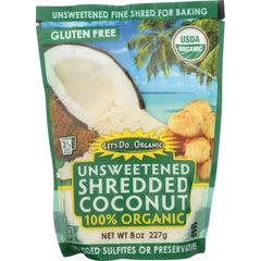 Unsweetened Coconut - 100% Organic