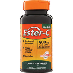 Ester-C with Citrus Bioflavonoids 500mg Veggie Tabs
