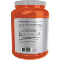 Soy Protein Isolate - Pure Unflavored
