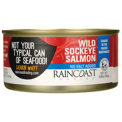 Wild Sockeye Salmon No Salt Added