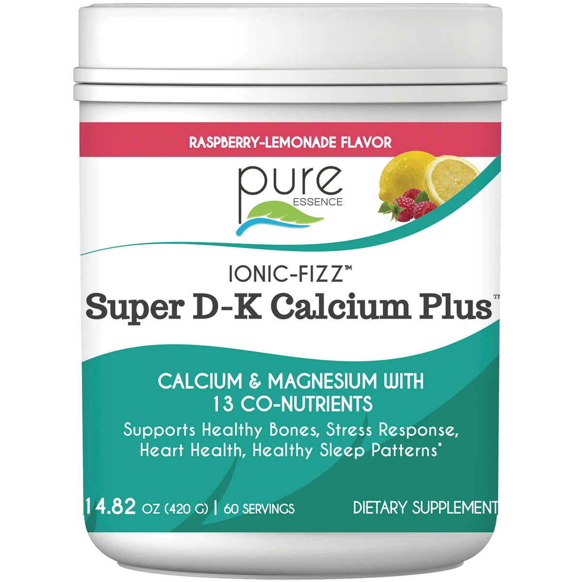 Ionic-Fizz Super D-K Calcium Plus - Raspberry Lemonade