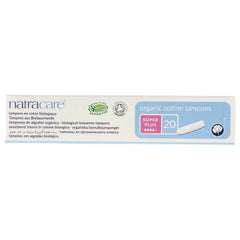Organic Cotton Tampons - Super Plus