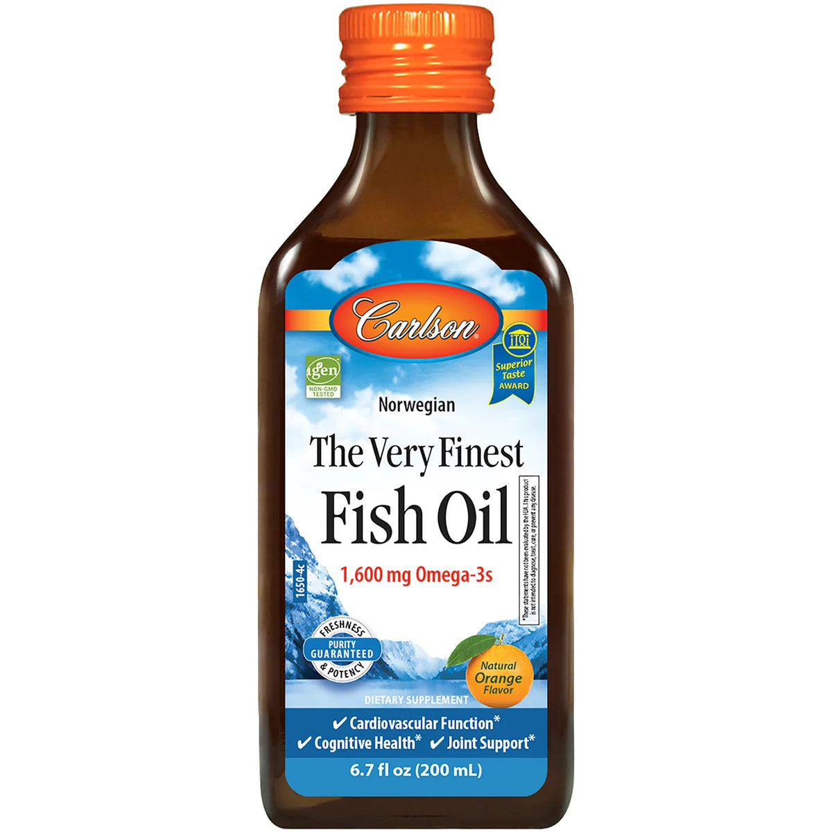 Norwegian The Very Finest Fish Oil - Orange