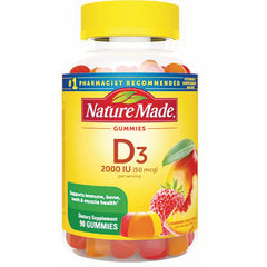 D3 Gummies - Strawberry, Peach & Mango