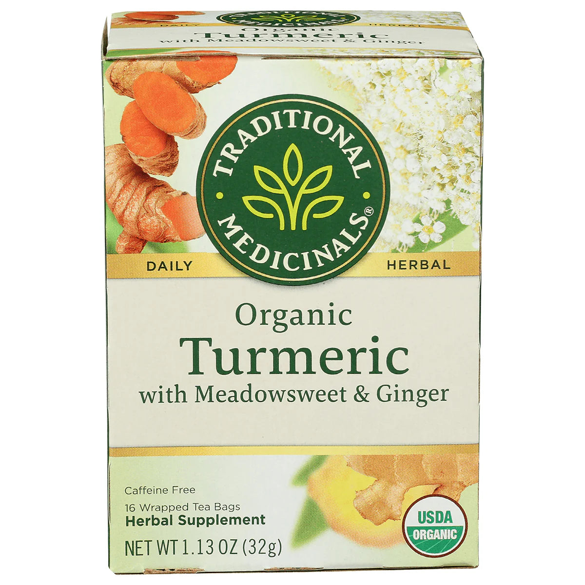 Organic Turmeric with Meadowsweet & Ginger Tea