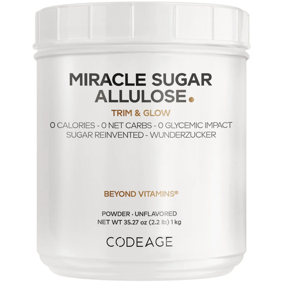 Miracle Sugar Allulose - Unflavored