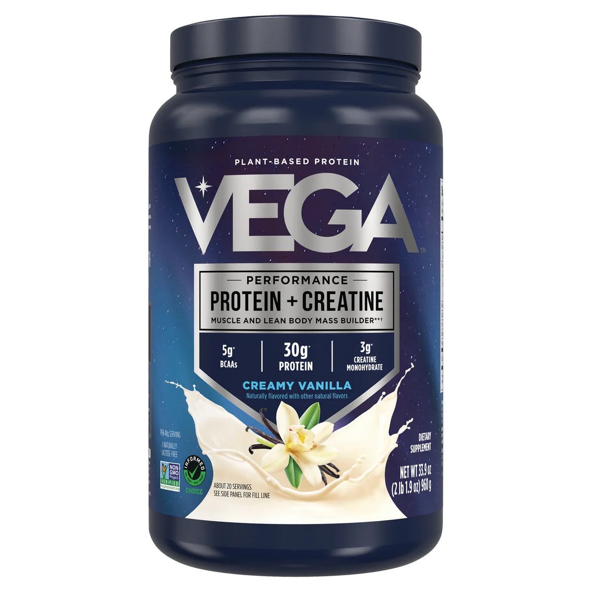 Protein + Creatine - Creamy Vanilla