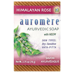 Ayurvedic Bar Soap Himalayan Rose