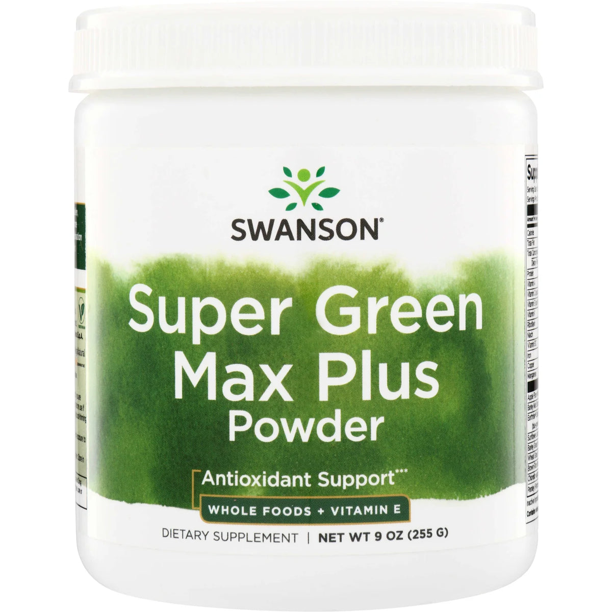 Super Green Max Plus Powder - Whole Foods + Vitamin E