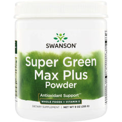 Super Green Max Plus Powder - Whole Foods + Vitamin E