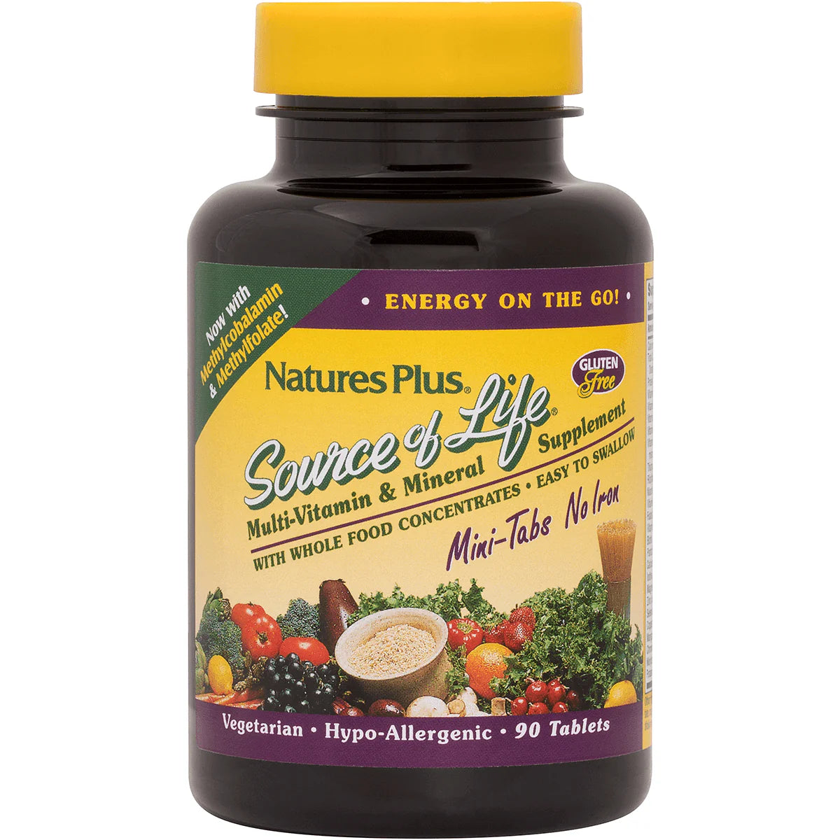 Source Of Life Multi Vitamin & Mineral - Mini-Tabs No Iron