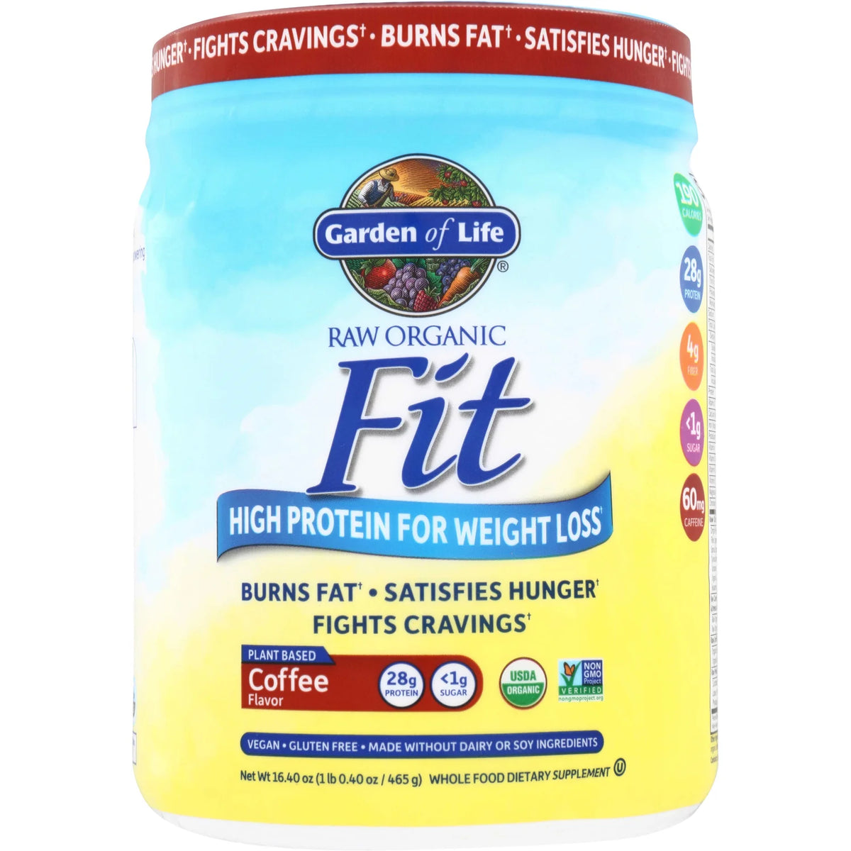 Raw Organic Fit High Protein for Weight Loss