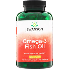 Omega-3 Fish Oil - Lemon Flavor