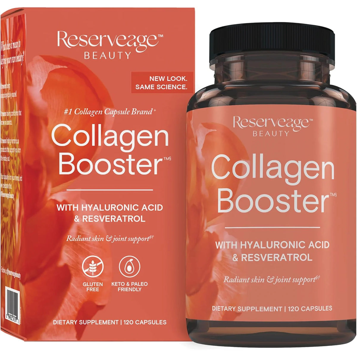Collagen Booster with Hyaluronic Acid and Resveratrol
