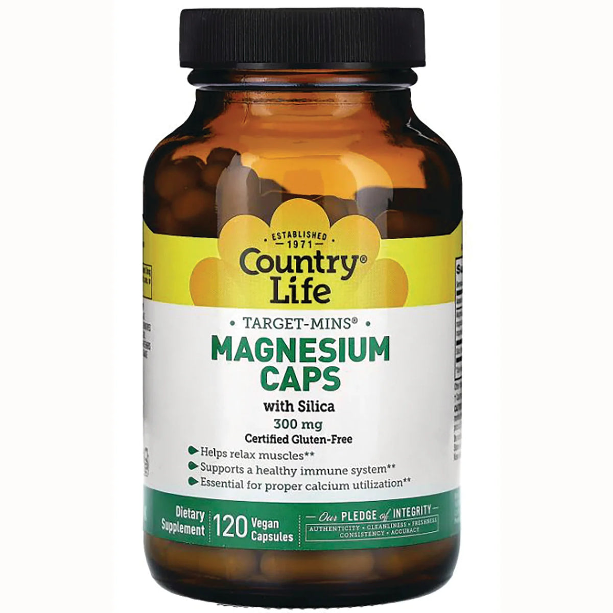 Target-Mins Magnesium Caps with Silica