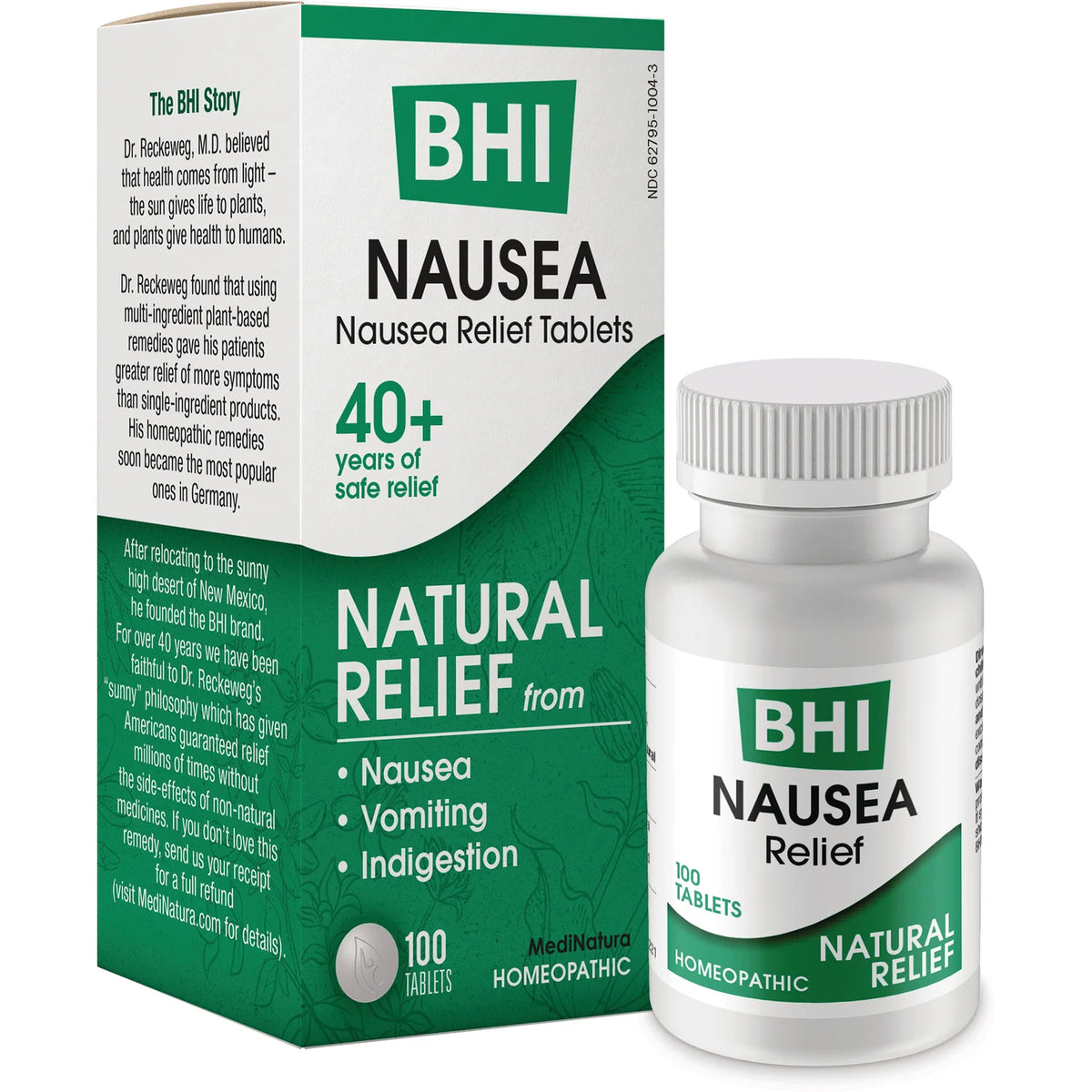 BHI Nausea Relief Tablets