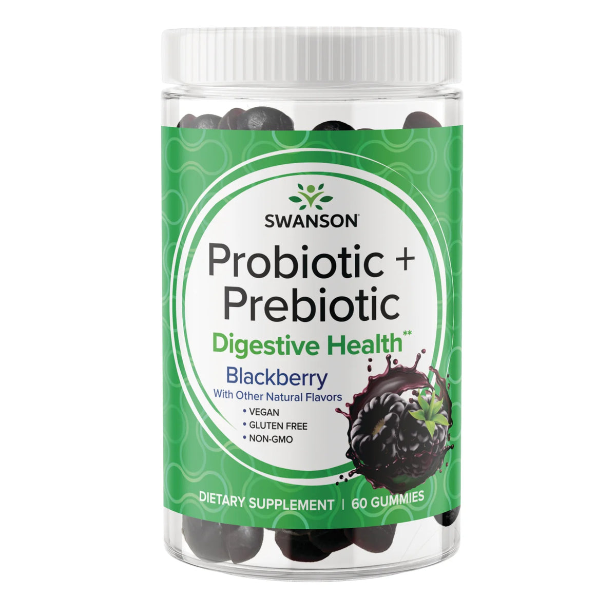 Probiotic + Prebiotic Gummies - Blackberry
