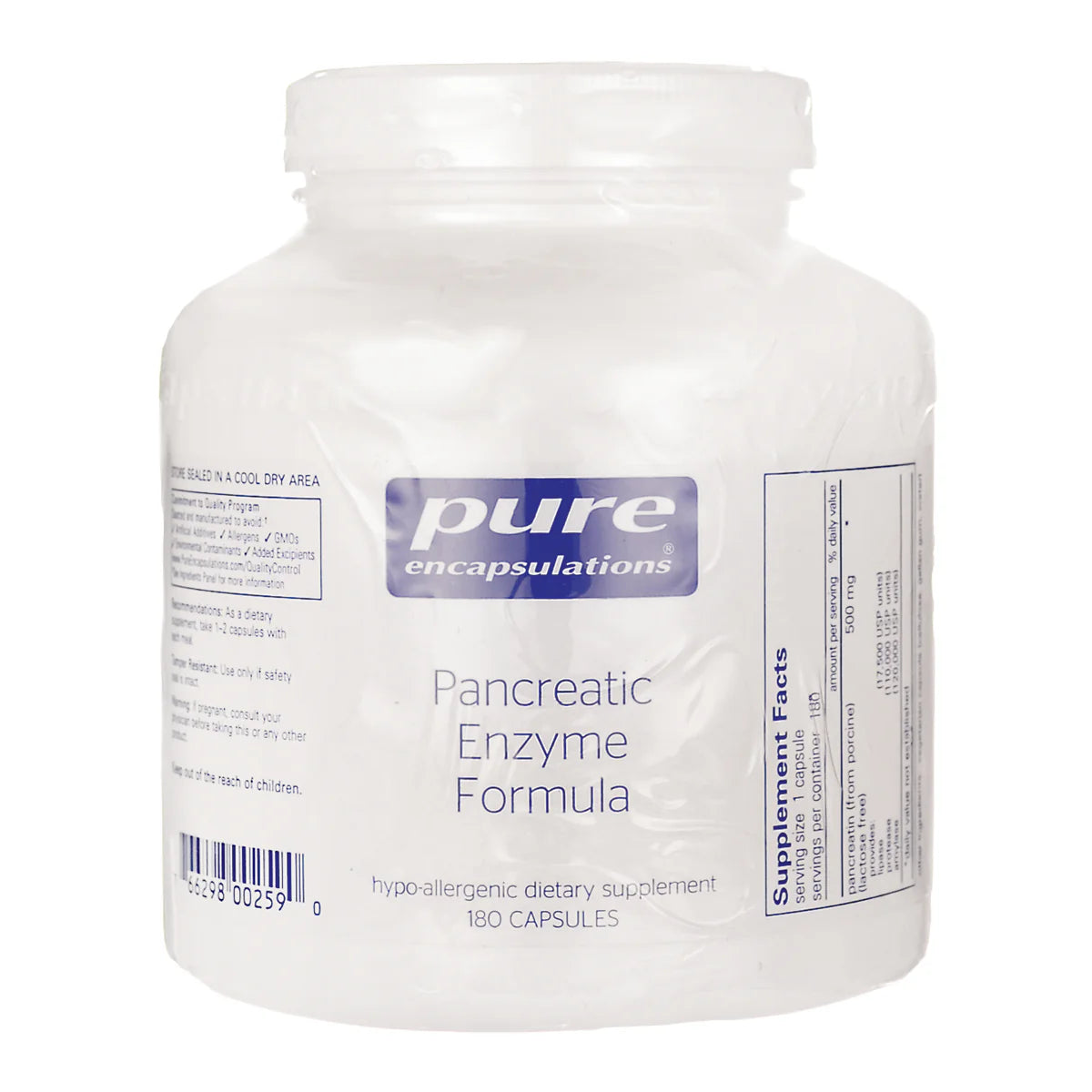 Pancreatic Enzyme Formula