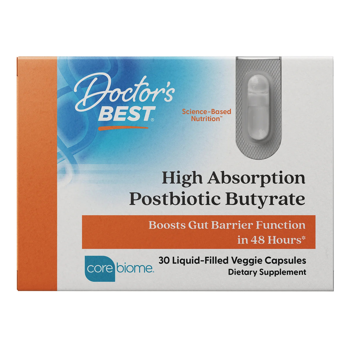 High Absorption Postbiotic Butyrate