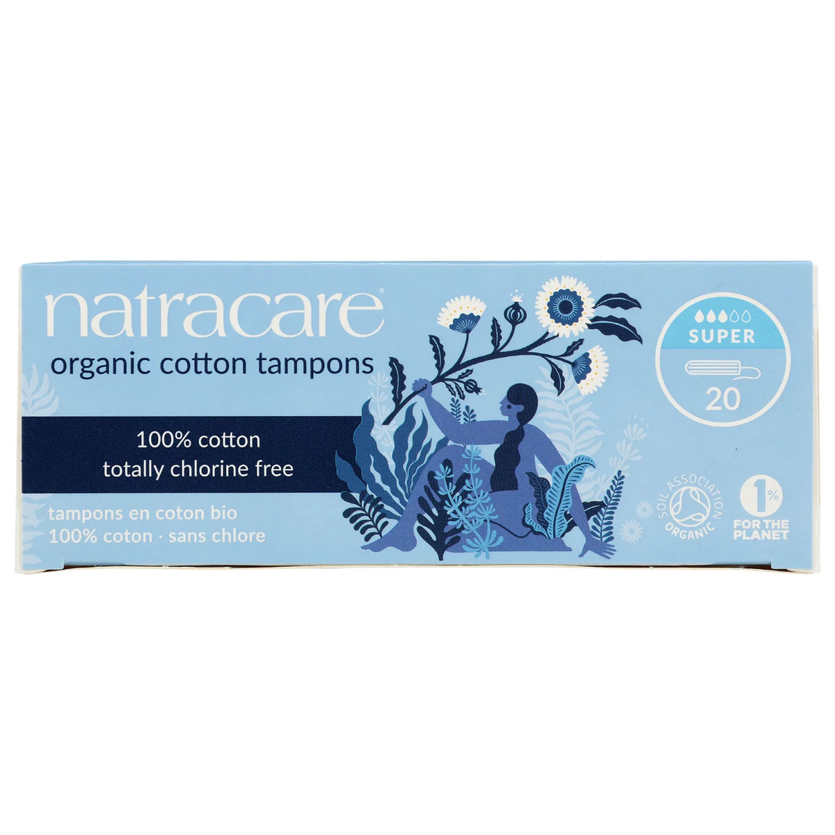 Organic Cotton Tampons - Super