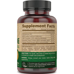 Vegan Glucosamine MSM-CMO-Turmeric