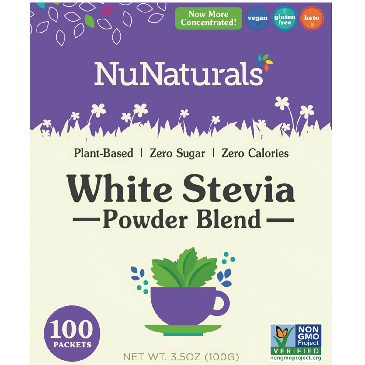 White Stevia Powder Blend