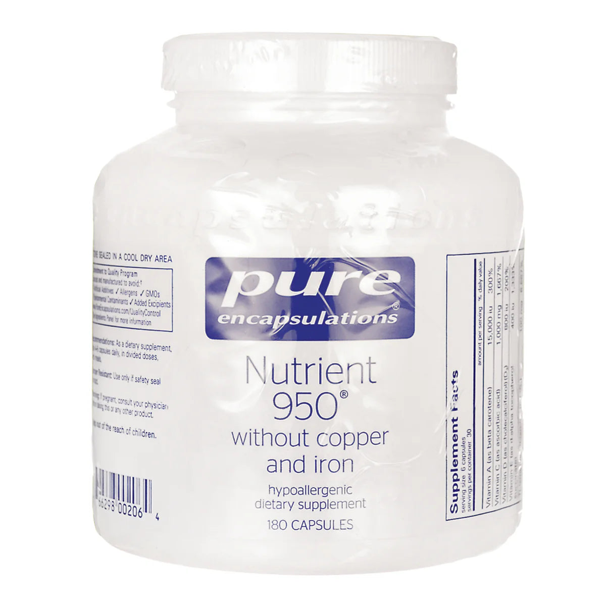 Nutrient 950 without Copper & Iron