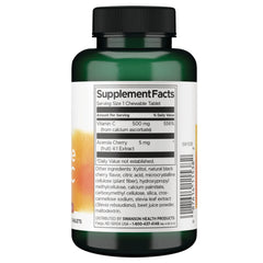 Chewable Vitamin C - Natural Cherry Flavor Sugar Free