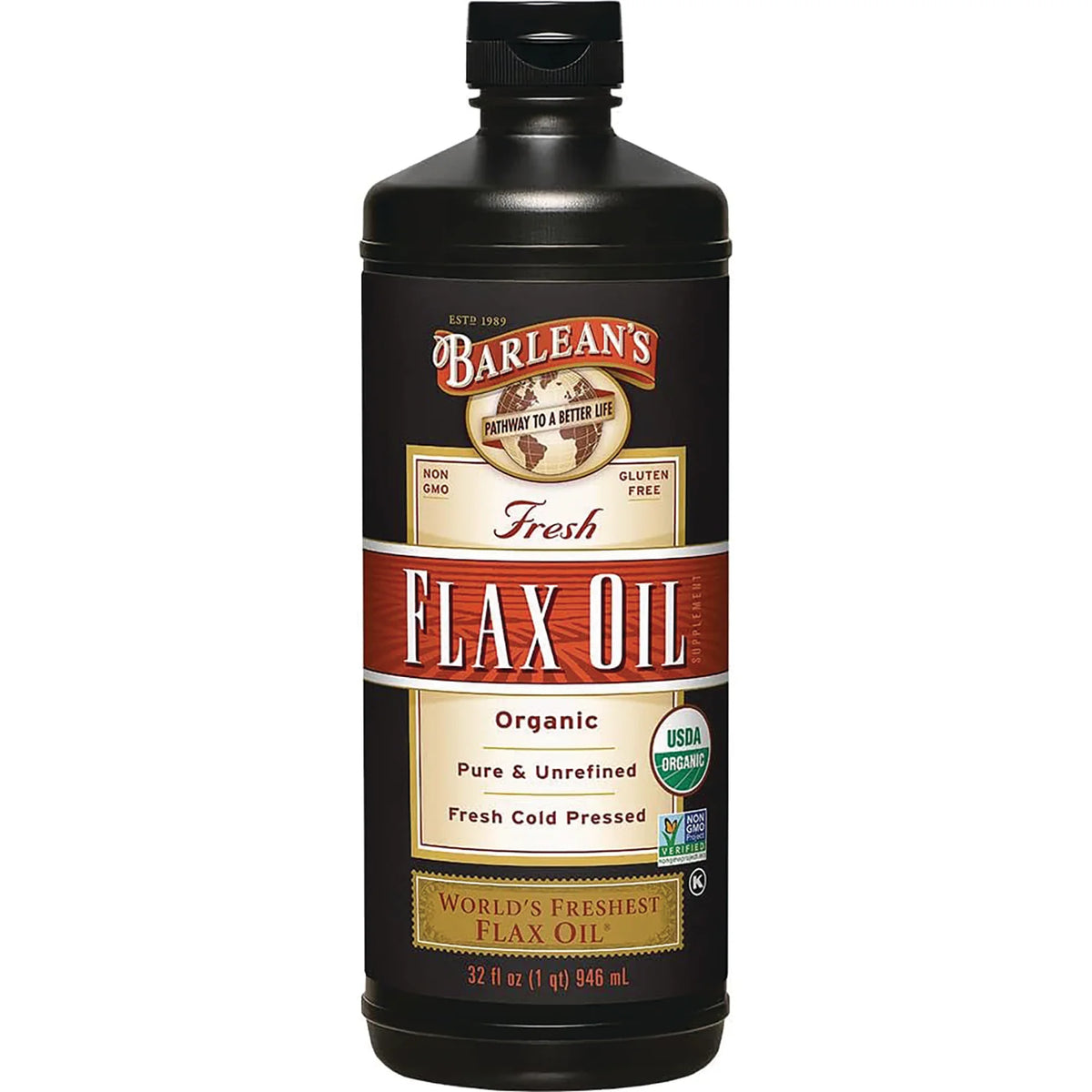 Organic Fresh Flax Oil