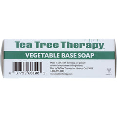 Vegetable Base Soap Bar with Tea Tree Oil