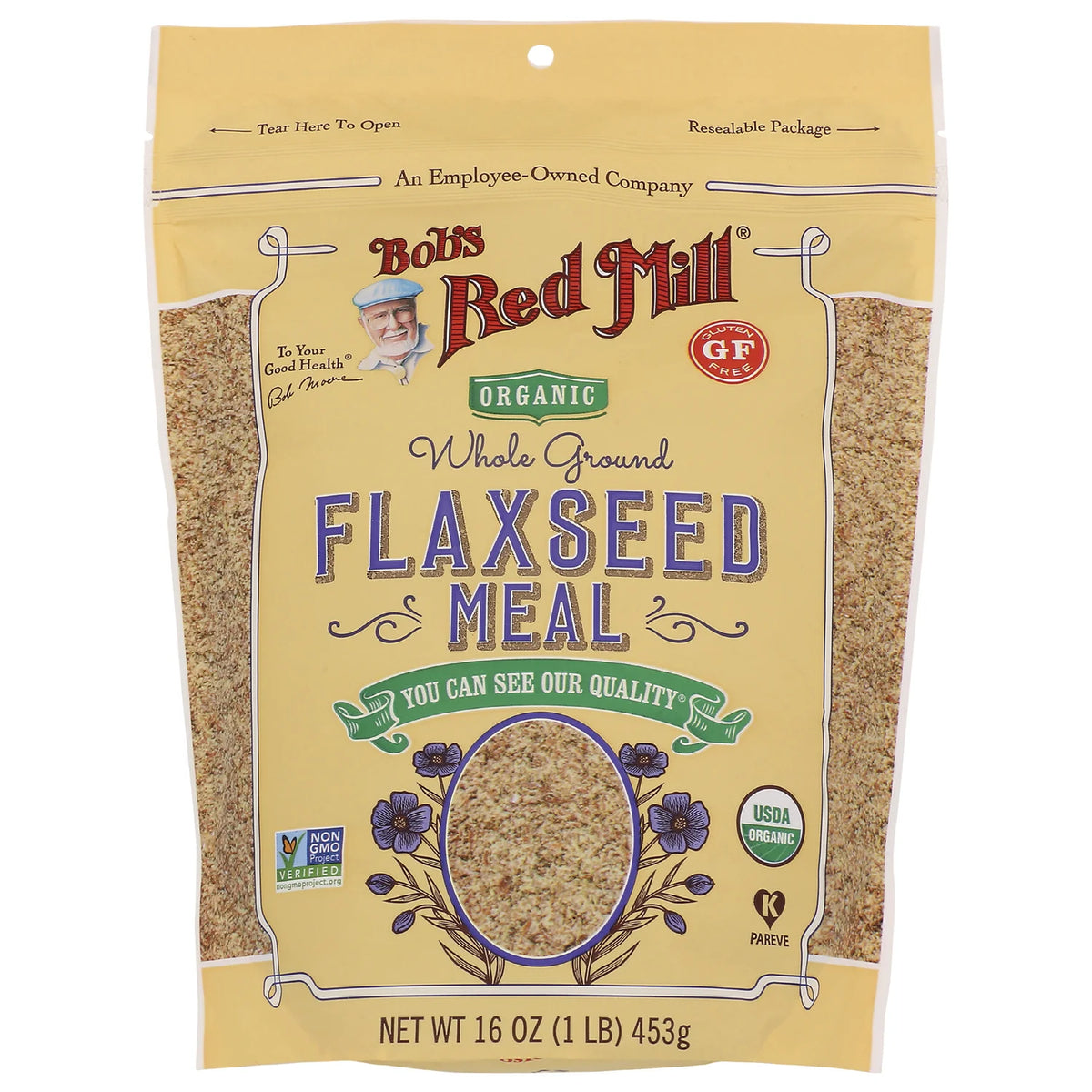 Organic Whole Ground Flaxseed Meal