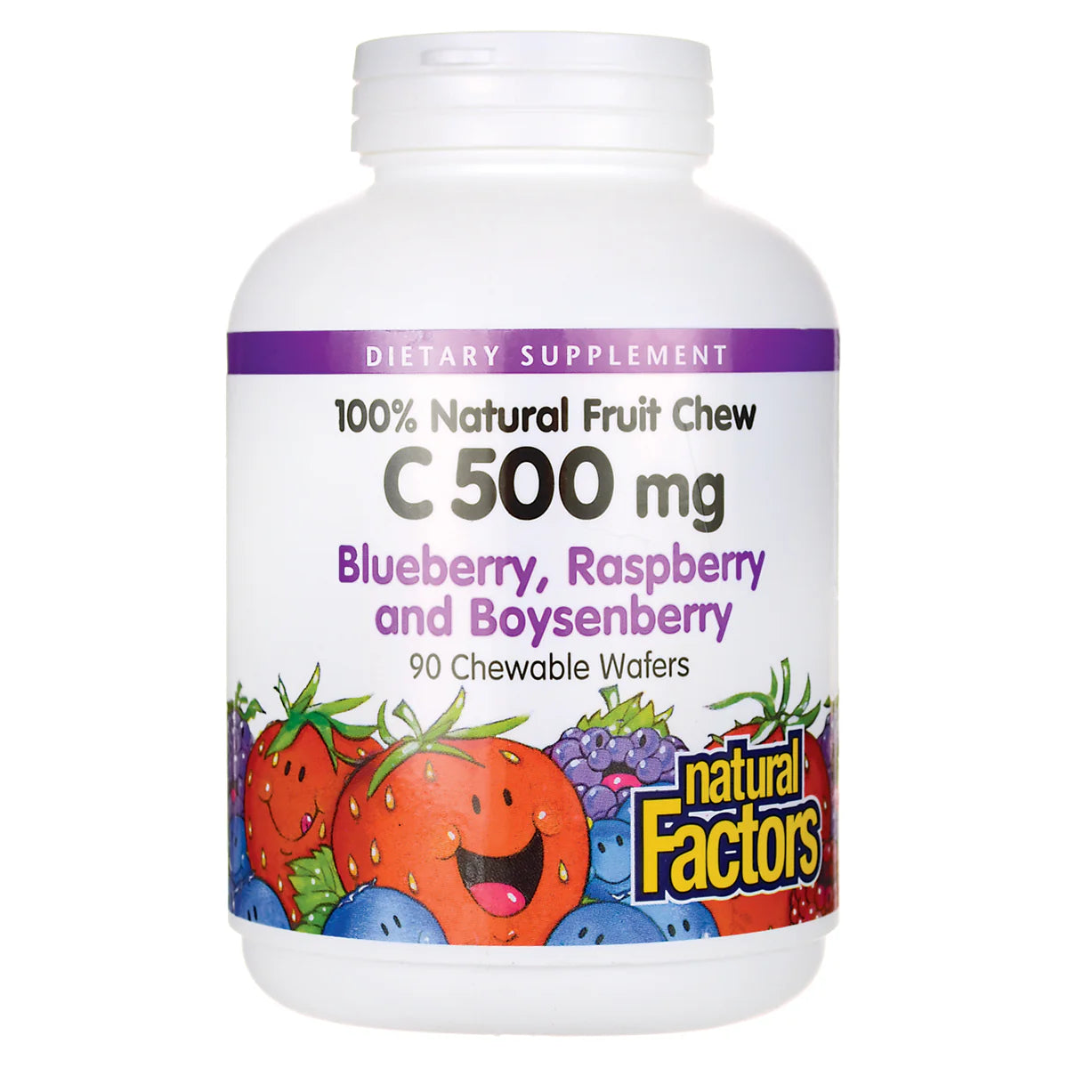 Chewable Vitamin C - Blueberry, Raspberry & Boysenberry