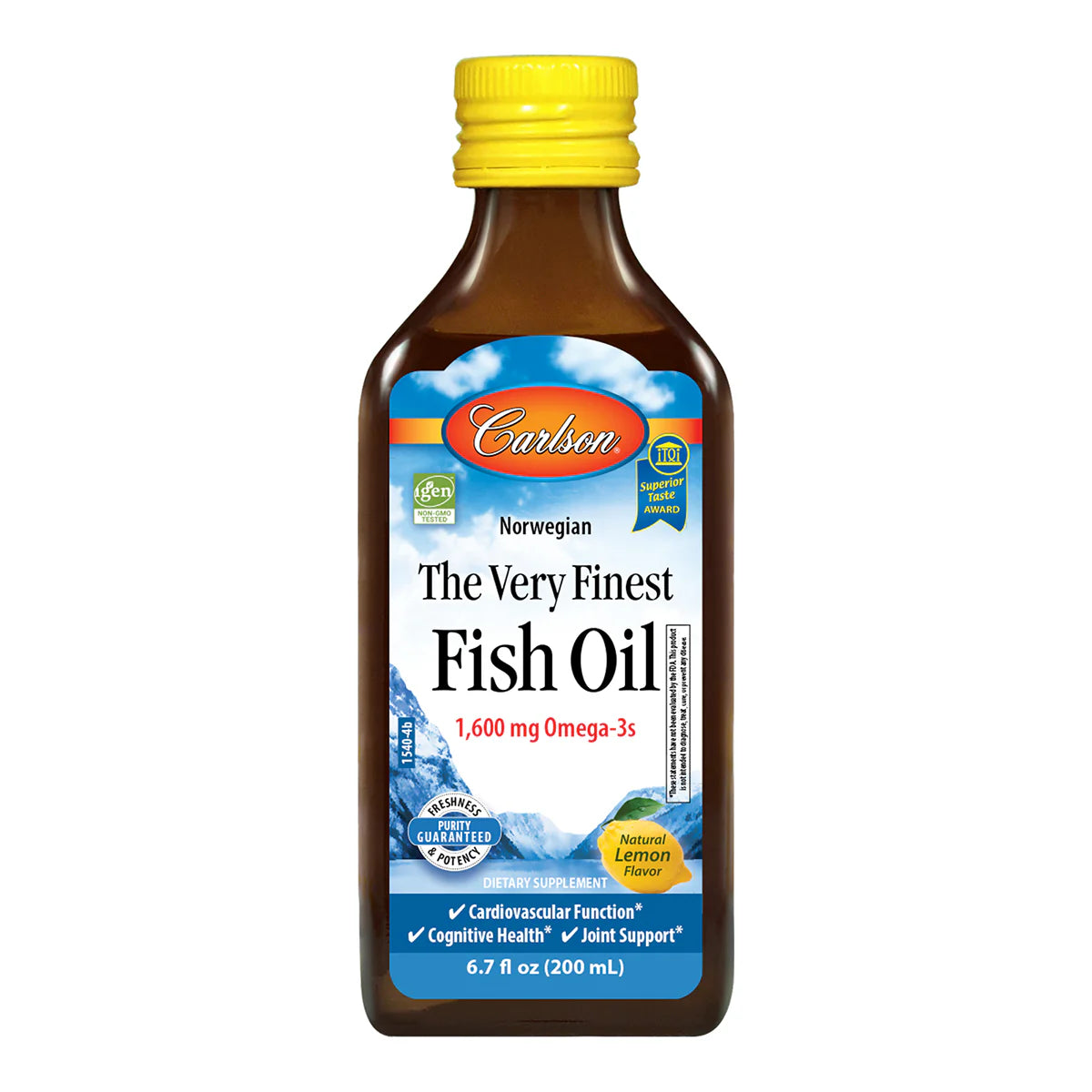 Norwegian The Very Finest Fish Oil - Lemon