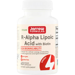 Vegan R-Alpha Lipoic Acid with Biotin