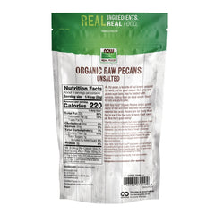 Raw Unsalted Organic Pecans