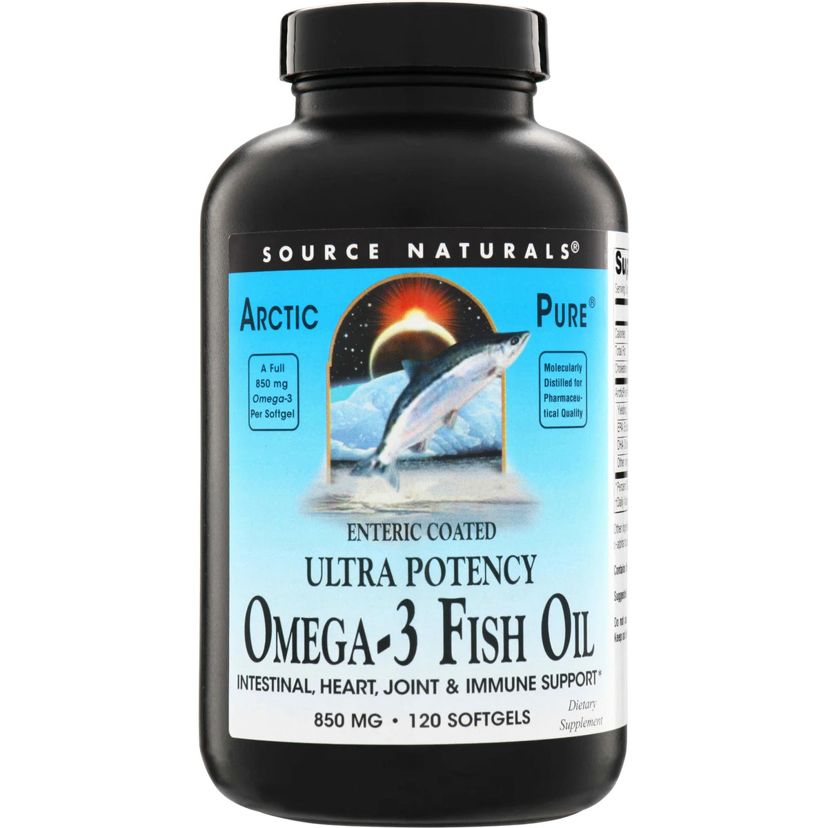 ArcticPure Enteric Coated Ultra Potency Omega-3 Fish Oil