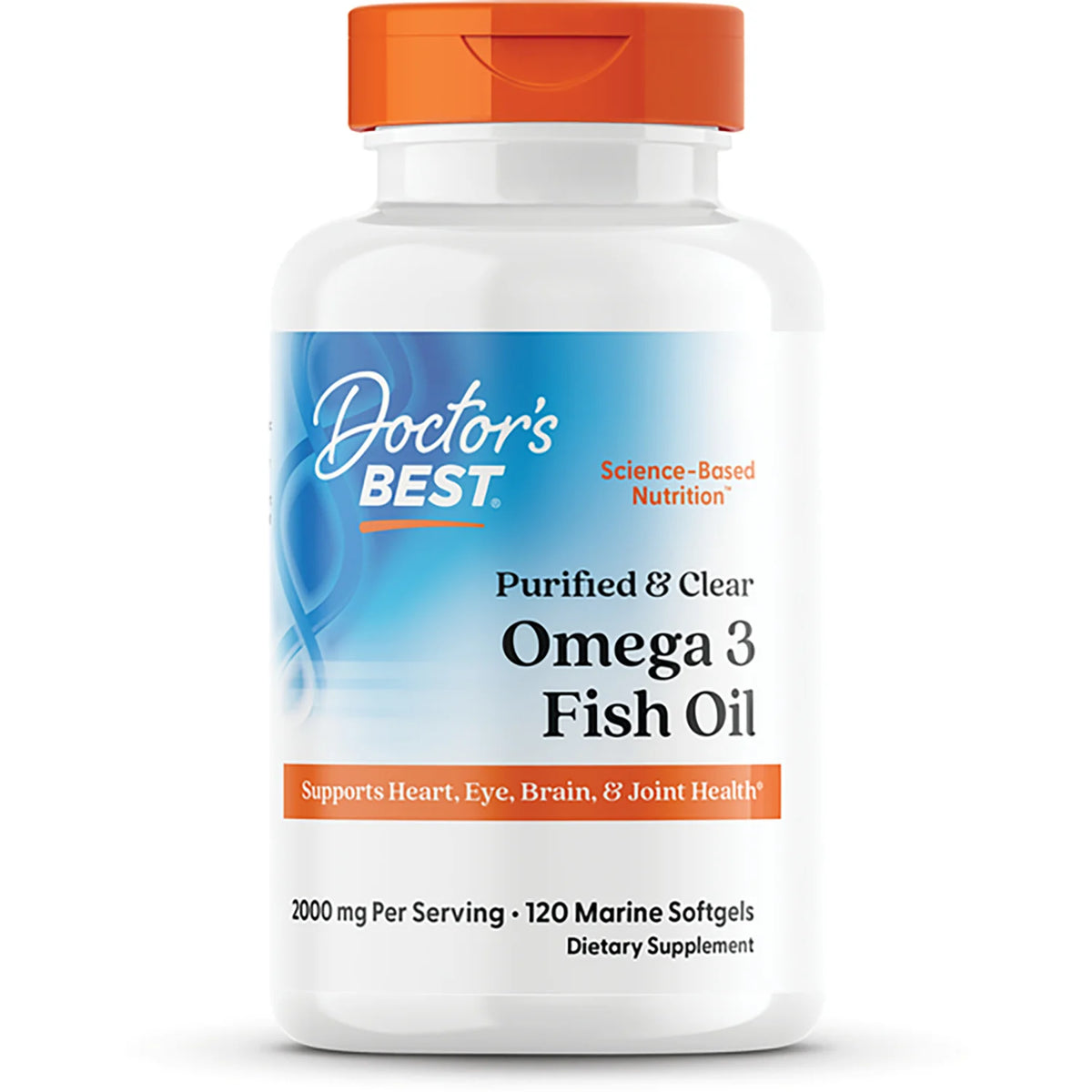 Purified & Clear Omega 3 Fish Oil