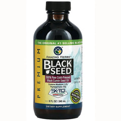 Black Seed 100% Pure Cold-Pressed Black Cumin Seed Oil