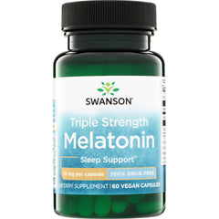 Triple Strength Melatonin - 100% Drug Free