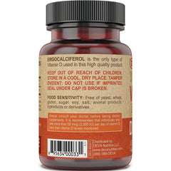 Vegan Vitamin D2 - Tiny Tablets
