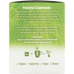 Mushroom Powdered Matcha Latte Blend