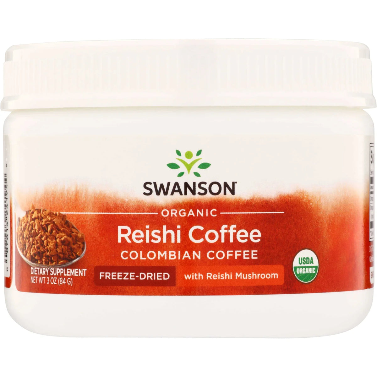 Organic Reishi Coffee Colombian - Freeze-Dried w/Reishi Mushroom