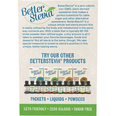 Organic Better Stevia