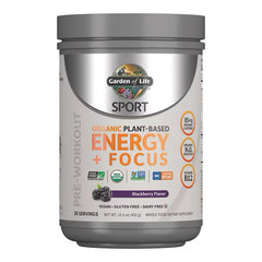 Organic Plant-Based Energy + Focus - Blackberry