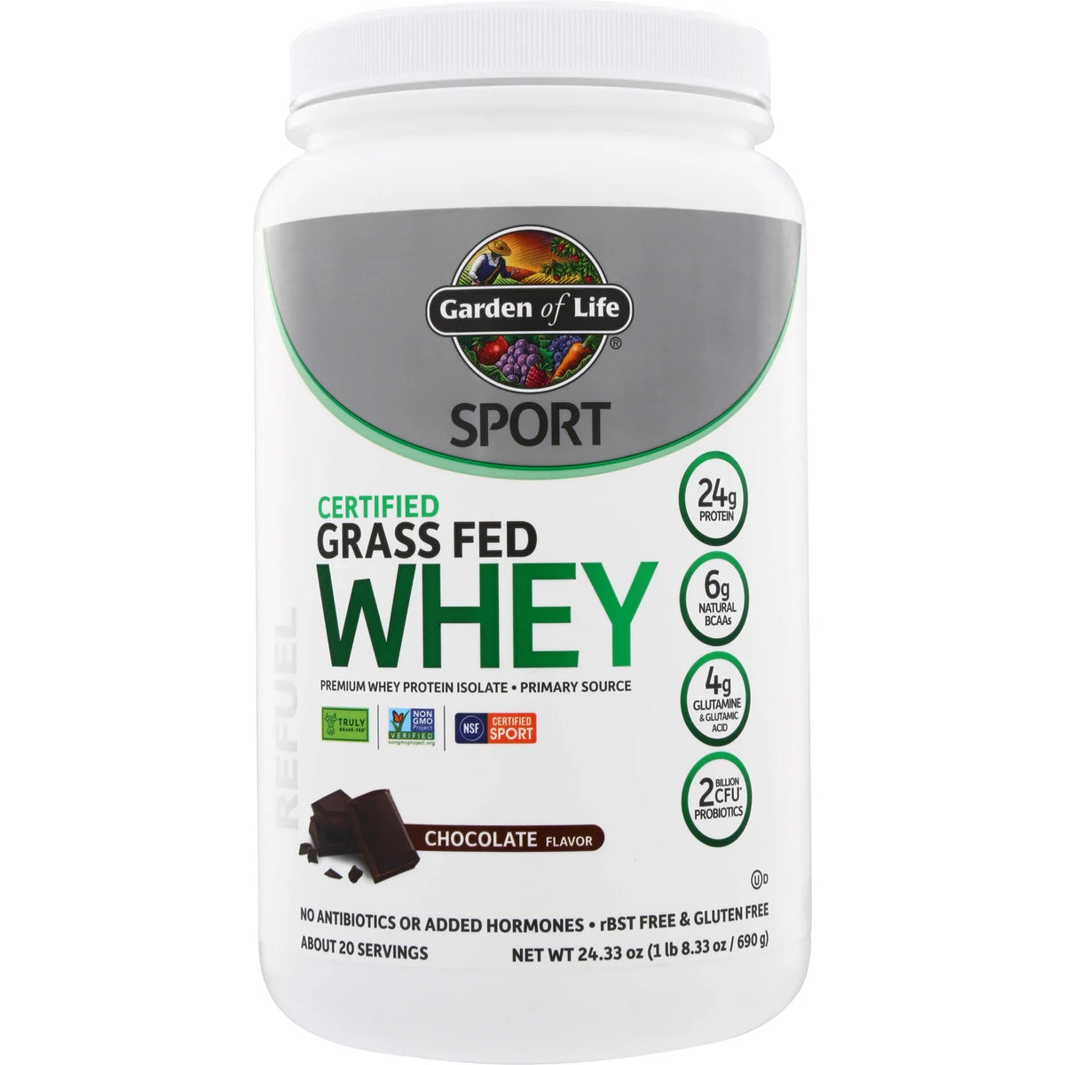 SPORT Certified Grass Fed Whey Protein