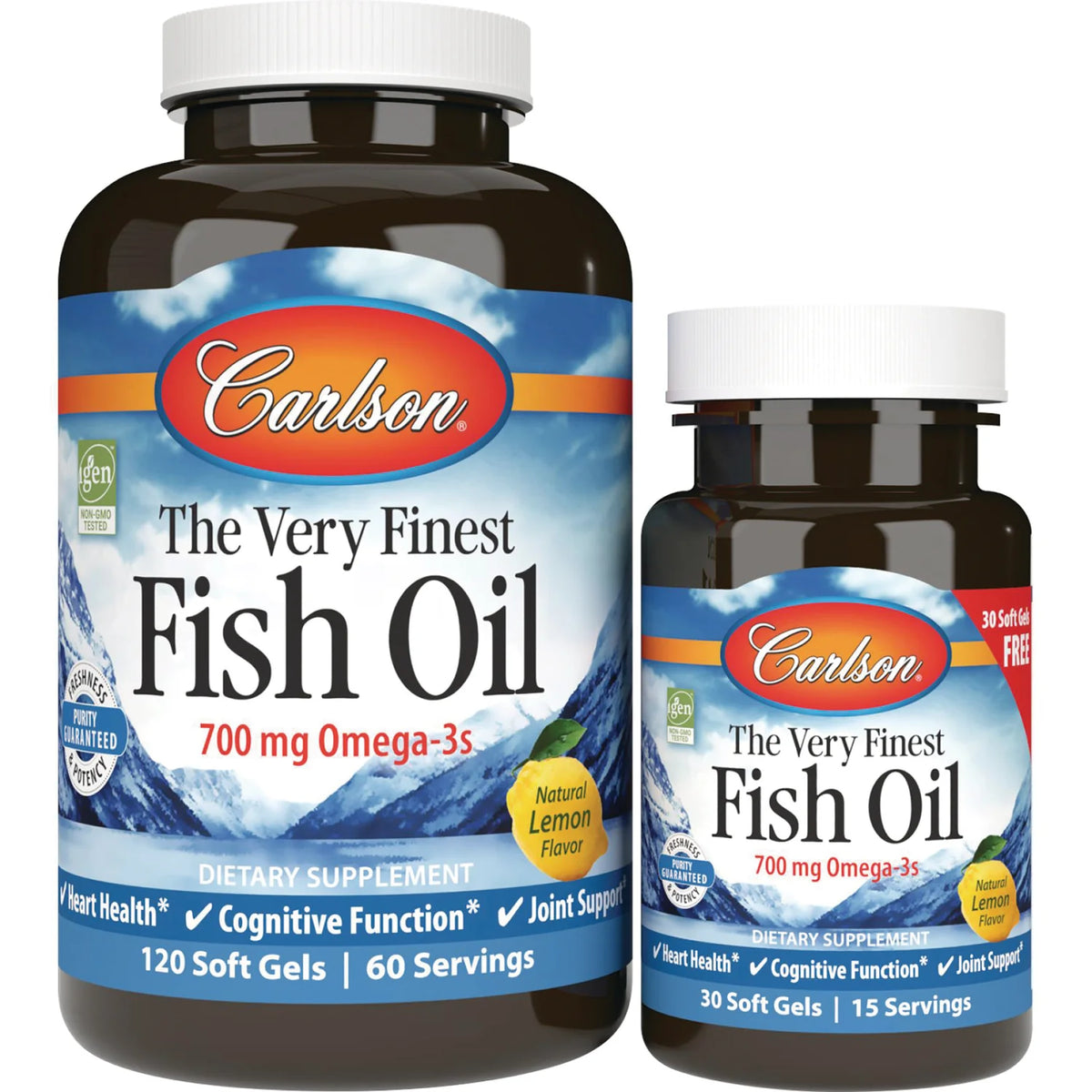 The Very Finest Fish Oil - Lemon