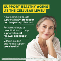 NAD+ Boost with Nicotinamide Riboside & Resveratrol